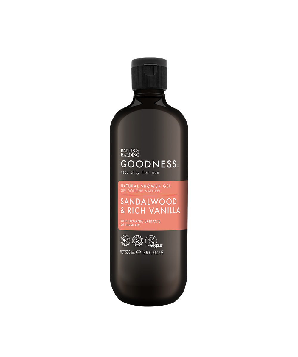 goodness-mens-sandalwood-and-rich-vanilla-shower-gel-500ml