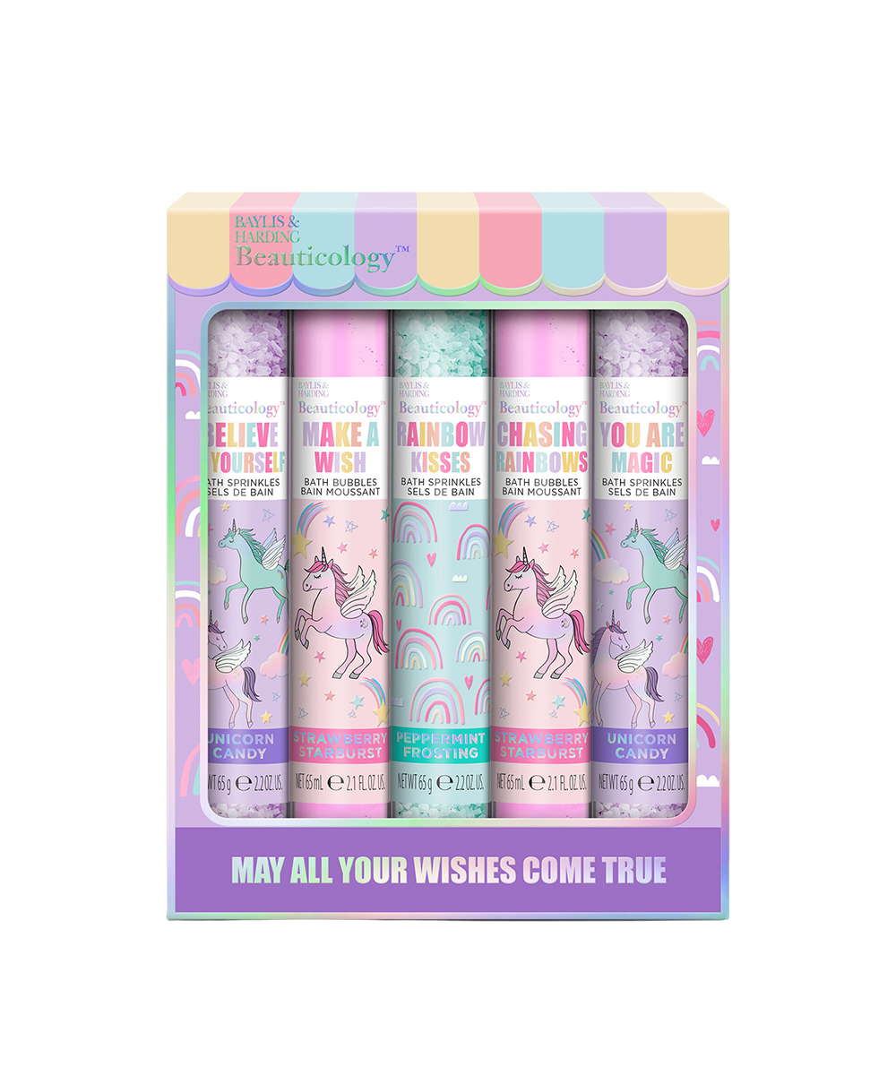 Unicorn Spa Bath Salts Gift Set