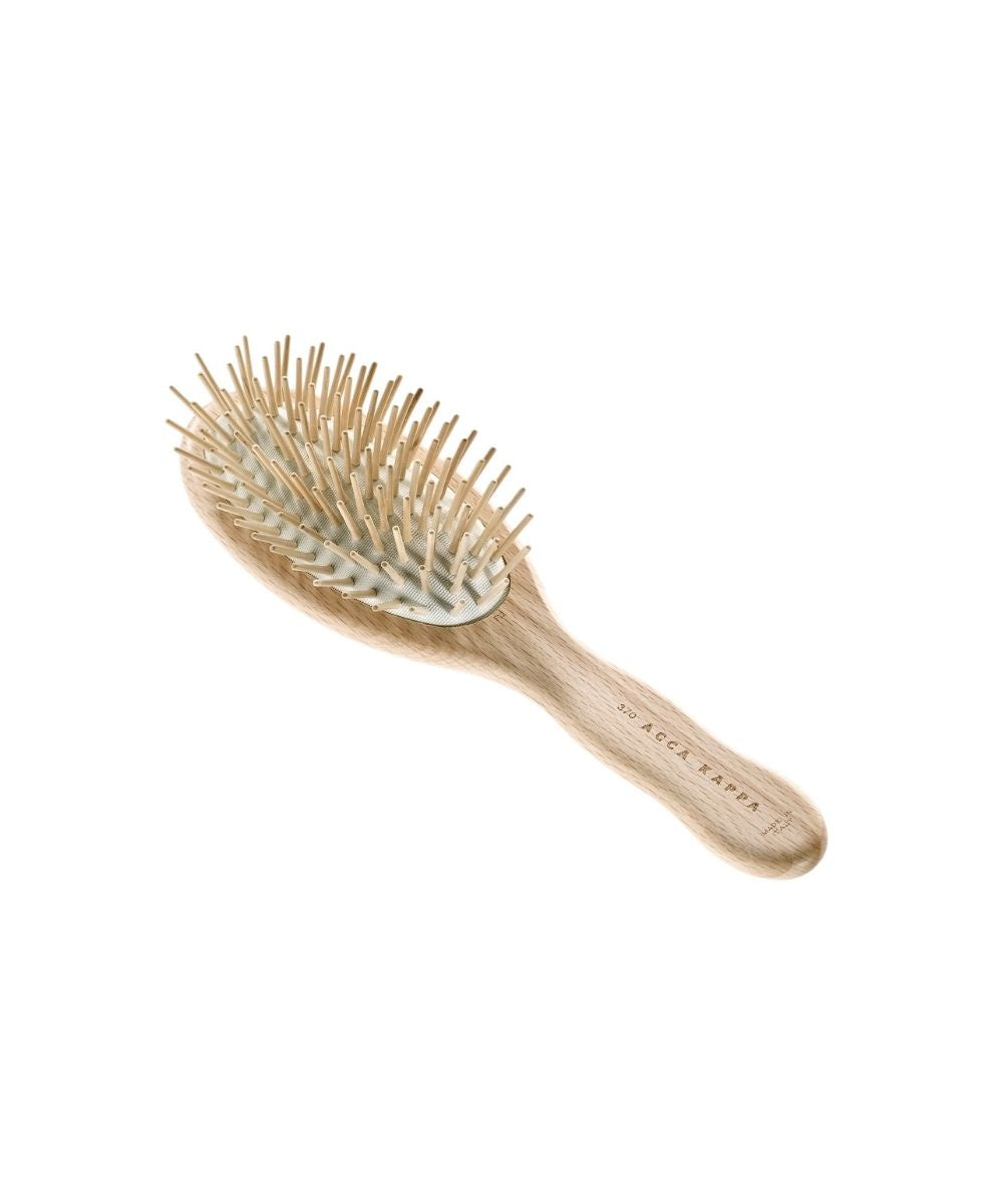 Oval Brush Beech Wood Wooden Pins